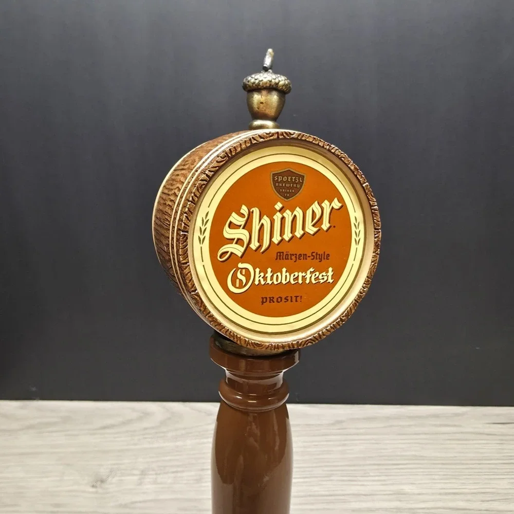 Shiner Oktoberfest Beer Marzen-Style Tap Handle - 12